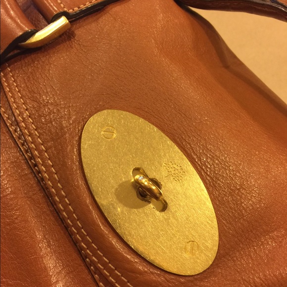 Mulberry Alexa Oak Soft Buffalo Leather Satchel - Picture 2 of 8